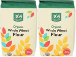 365 by Whole Foods Market, Organic 100% Whole Wheat Flour, Dark Northern Spring Wheat, 80 Ounces