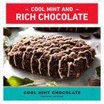 clif bar cool mint chocolate energy bars with caffeine 10-pack organic oats non-gmo