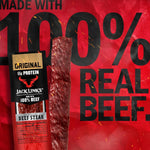 Jack Link's Premium Cuts Beef Steak, Original, 1 oz, 12 Count, Premium Beef Snack