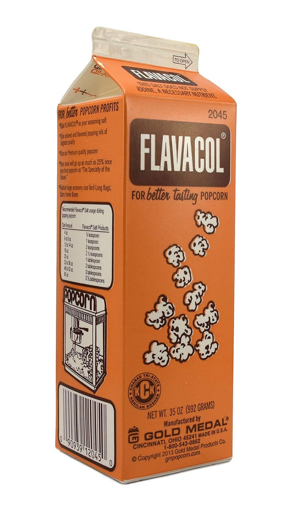 Gold Medal Products 2045 Flavacol Seasoning Popcorn Salt 35 OZ Pack of 2
