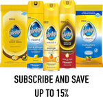 Pledge Expert Care Wood Wipes, lemon scent, 24 count, convenient wood surface cleaner