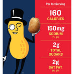 PLANTERS Salted Peanuts - Dry Roasted, Plant-Based Protein, 16oz Jar
