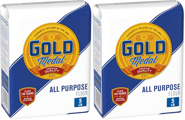 Gold Medal 5 lb All Purpose Flour for Baking Essentials and Pantry Staples