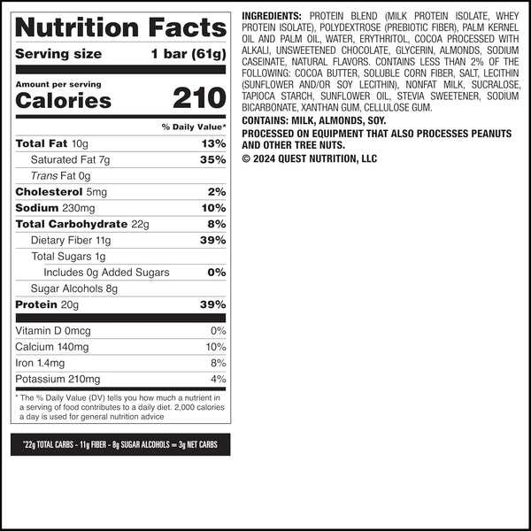 Quest Nutrition Overload Protein Bars, Chocolate Explosion, 12 Count, 20g Protein, 1g Sugar, 3g Net Carbs, Gluten Free