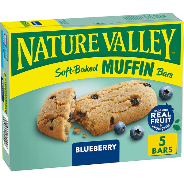 Nature Valley Soft Baked Muffin Bars, Chocolate Chip, 10 Bars, 12.4 oz
