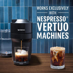 Starbucks Iced Blond Roast Coffee Pods for Nespresso Vertuo Machines, 32-count