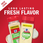 McCormick Non GMO Onion Powder, 7.62 oz, Made with Fresh Whole Onions, for Consistent Flavor in Meals & Recipes