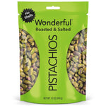 Wonderful Pistachios No Shells, Roasted & Salted Nuts, 6 Ounce Resealable Bag