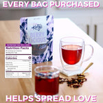 Katy's Berry Loose Leaf Tea - Hibiscus, Blueberry & Cranberry - Fruity Herbal Tea