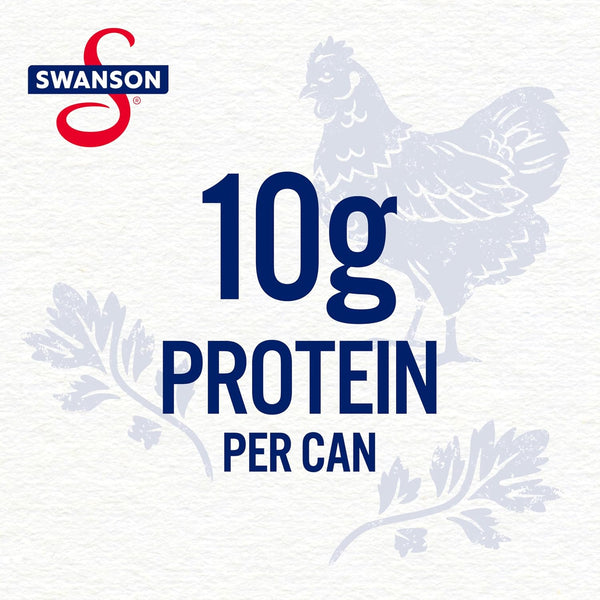 Swanson 10.5 Oz Canned Chicken a la King With White and Dark Chicken Meat, 12 Count