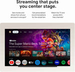 google tv streamer 4k porcelain remote voice search 32gb storage smart home control