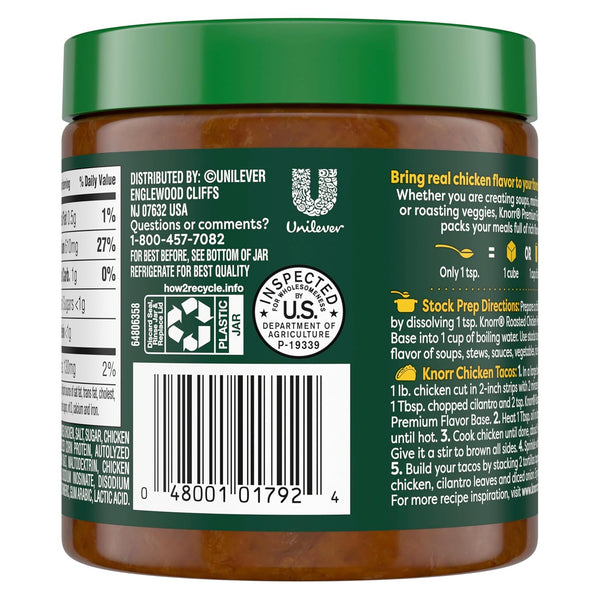 Knorr Premium Flavor Base: Versatile Roasted Chicken Stock, 11 OZ