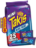 Takis Fuego Mini 25 pc 1.23 oz Bite Size Multipack Rolled Tortilla Chips