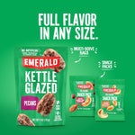 Emerald Nuts 18ct Mixed Nuts Variety Pack, 100-Calorie Individual Packs with Almonds, Walnuts & Cashews