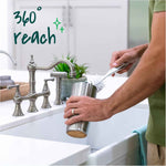 Scotch-Brite glass and water bottle brush with non-slip handle and durable design for effortless cleaning