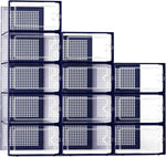 Kuject X-Large Shoe Storage Boxes Organizers Clear Plastic Stackable 12 Pack, Shoe Rack & Holder Substitute, Sneaker Containers, Toy Storage Organizer Bins for Entryway, Closet, Under Bed, Black