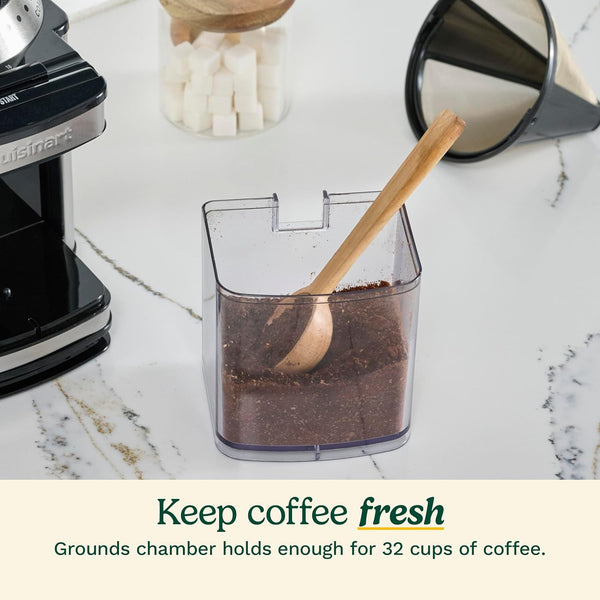Cuisinart Electric One-Touch Automatic Burr Coffee Grinder with 18-Position Grind Selector