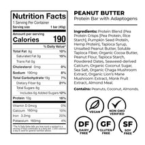 Laird Superfood Functional Protein Bars, 10g Plant-Based Protein, 6g Fiber, 5 Flavor Variety Pack, 10 Count