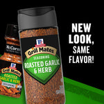 McCormick Roasted Garlic & Herb Seasoning, 2.75 oz, America's #1 Grilling Seasoning, Kosher