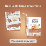 Power Crunch Protein Energy Wafer Bars, Cinnamon Roll, 1.4 Ounce, 12 Count