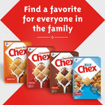 Cinnamon Chex gluten-free breakfast cereal, family size, 19.2 oz, whole grain, crunchy lattice squares