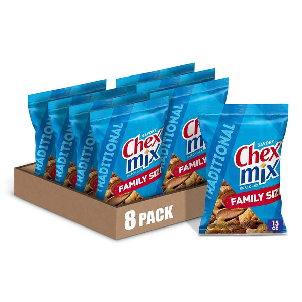 Original Recipe Chex Mix Snack Mix Multipack Single Serve Bags 10 Ct 17.5 oz