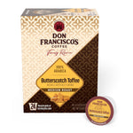 Don Francisco's Vanilla Nut Flavored Coffee Pods, 100 Count, Medium Roast, Keurig Compatible