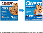 quest nutrition chocolate chip protein cookie 12 count 15g protein keto friendly