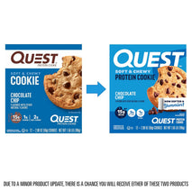 Quest Nutrition Chocolate Chip Protein Cookies, 15g Protein, 12 Count