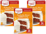Duncan Hines Signature Carrot Cake Mix, 15.25 oz, Moist and Delicious, Made with Real Carrots, Layer Cake or Cupcakes