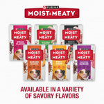 purina 36ct moist and meaty dog food dry soft pouches with cheddar cheese flavor