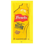 French's Classic Yellow Mustard Packets, 500 count, single-serve, gluten-free, dairy-free