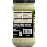 Prego Creamy Roasted Garlic Pesto Pasta Sauce, 14.5 oz Jar, No Added Sugars, Real Basil