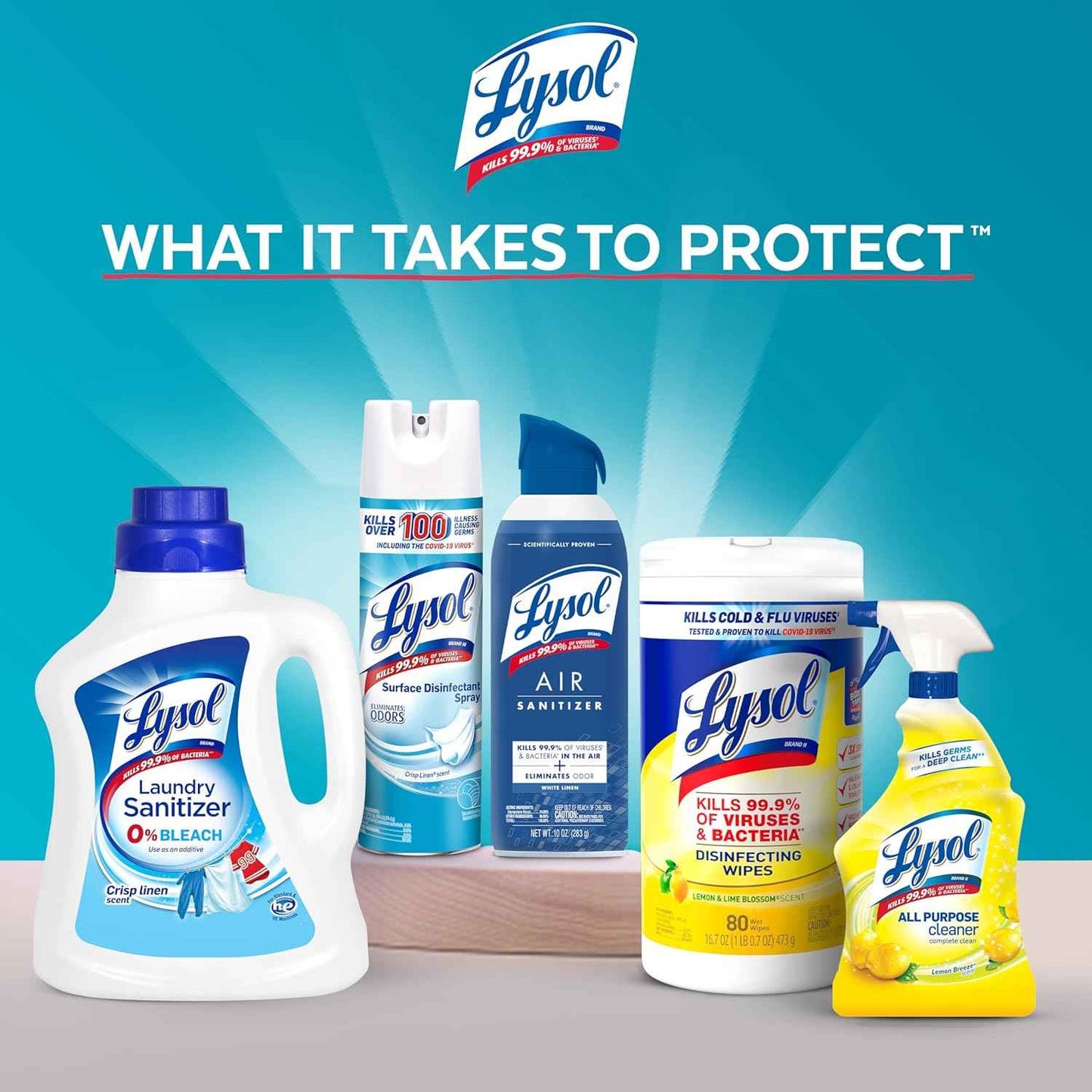 Lysol All Purpose Cleaner Spray, Multi-Purpose Disinfecting Spray, Kitchen & Bathroom Cleaner, Coconut & Sea Minerals Scent, 32 Fl Oz