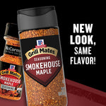 McCormick Grill Mates Smokehouse Maple Seasoning, 3.5 Oz, Bold Blend of Garlic, Onion, Maple Syrup, and Brown Sugar