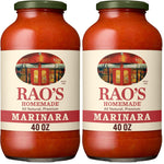 Rao's Homemade Marinara Sauce, 24 oz, All Purpose Tomato Sauce, Pasta Sauce, Carb Conscious, Keto Friendly, All Natural, Premium Quality, With Italian Tomatoes & Olive Oil