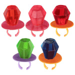 Ring Pop Individually Wrapped 10 Count Assorted Flavors Lollipop Suckers in Fun Candy Variety Pack