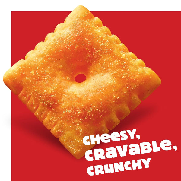 Cheez-It Cheese Crackers, Baked Snack Crackers, Family Size, 21oz Box