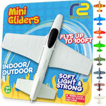 Foam Airplanes - Easter Basket Stuffers for Kids All Ages 4 5 6 7 8 9 10 Year Old - Best Toy Gift - Boy Toys Basket Stuffer Gifts - Fun Easter Gifts for Boys & Girls Party Favors - Air Plane Gift Idea