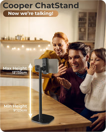 Adjustable Cell Phone Stand for Desk, Phone Stand for Recording, iPhone Holder for Filming
