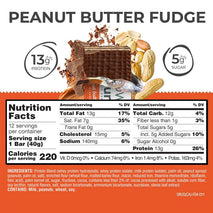 Power Crunch Protein Energy Wafer Bars, 12 Count, Peanut Butter Fudge, 1.4 Ounce