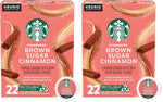 Starbucks Brown Sugar Cinnamon Flavored Coffee K-Cup Pods, 22 Count, Keurig Compatible