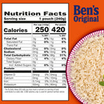 BEN'S ORIGINAL Ready Rice Jasmine Rice 8.5 OZ Pouch Pack of 6 Convenient Microwave Side Dish