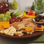 Whole grain wheat crackers in a 20 oz party size box