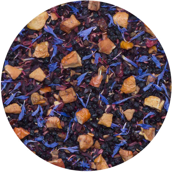 Tiesta Tea Blueberry Wild Child Loose Leaf Herbal Tea 1.8 Ounce Resealable Pouch
