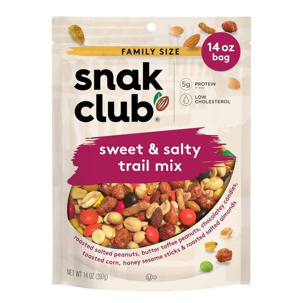 Snak Club Ramen Flavored Snack Mix with Crunchy Pieces and Nuts