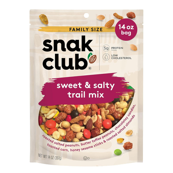 Peanut Butter Chocolate Trail Mix with Peanuts and Pretzels 11 oz Resealable Bag
