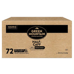 Green Mountain Coffee Roasters Half Caff, Medium Roast, 72 Count Keurig K-Cup pods