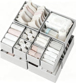 Drawer Organizer Clothes 12 Pack for Nursery Bedroom Closet Organization