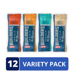 CLIF BUILDERS Plant Based Protein Bars Variety Pack 12 Count